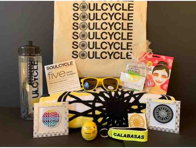 SOULCYCLE- 5 Class Series Package and Swag