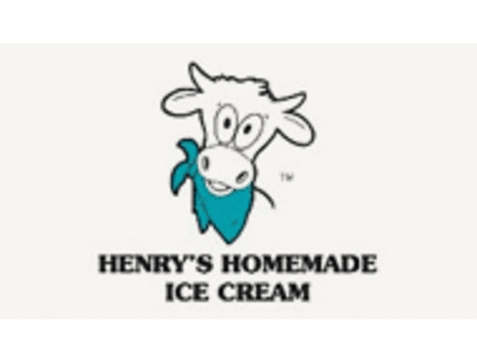 Henry's Homemade Ice Cream - (1) 9' Round Ice Cream Cake
