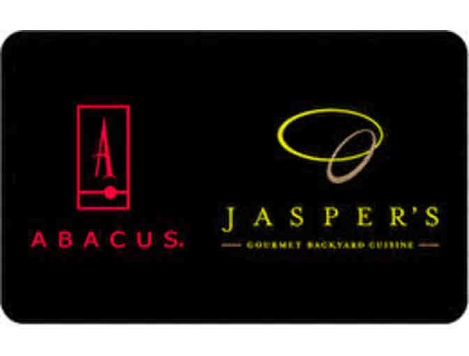 Abacus / Jasper's - $100 Gift Card