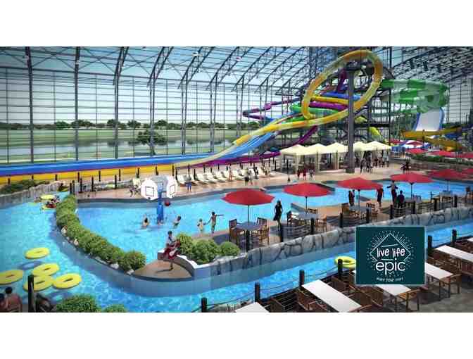 Epic Waters Indoor Waterpark - (2) Daily Admission Passes