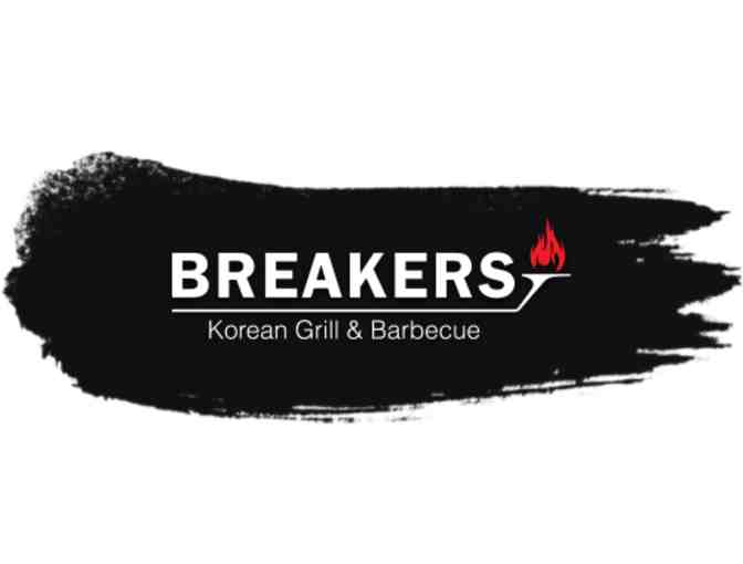 Breakers Korean Bar-B-Q Restaurant -  $100 Gift Certificate