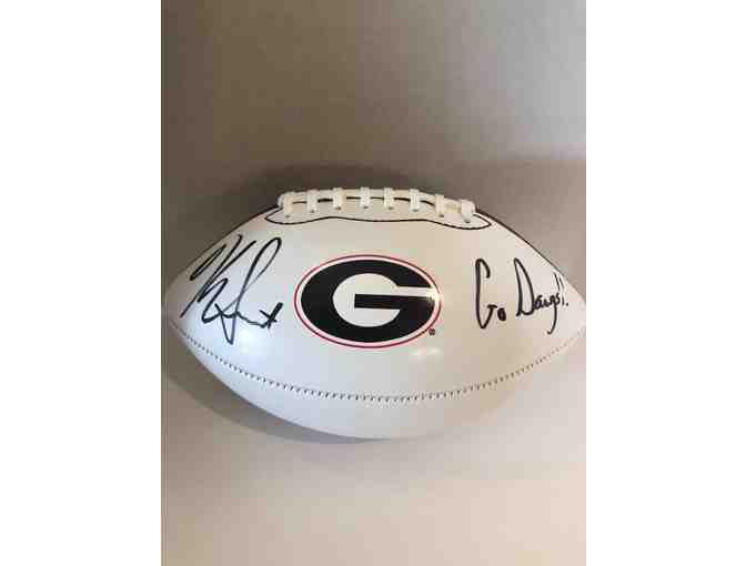 Georgia Bulldog Fans - Enjoy an Autographed Kirby Smart Football!