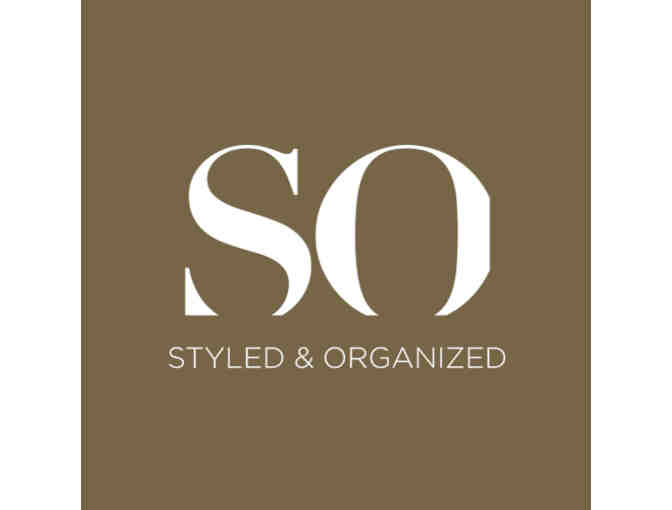 Styled & Organized - (4) Hours of Professional Organizing + (1) Hour Consultation