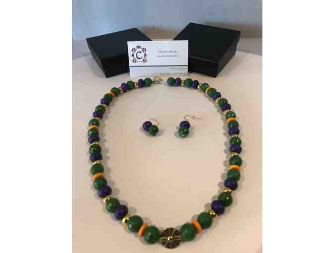 Chindu's Beads - Designer Necklace & Earrings Set
