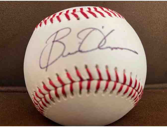 Baseball Autographed by UVA Baseball Coach (and CCS parent) Brian O'Connor - Photo 1