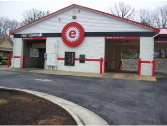 10 Red e Premium Level Car Washes