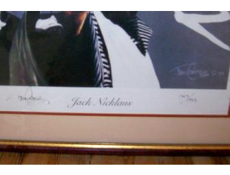 Framed Jack Nicklaus Print