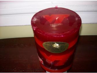 Handcrafted Virginia Tech Candle
