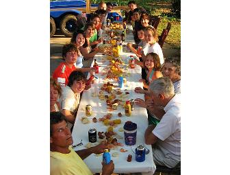 Low Country Shrimp Boil for 10 guests