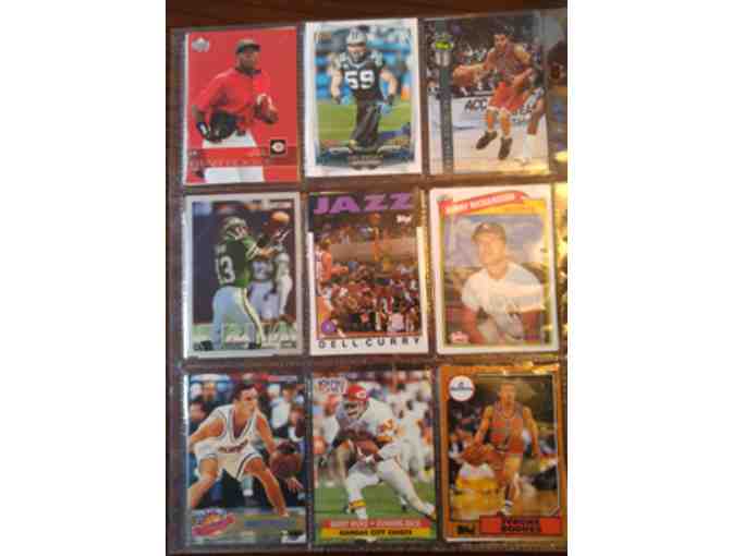 Various collectable sports cards