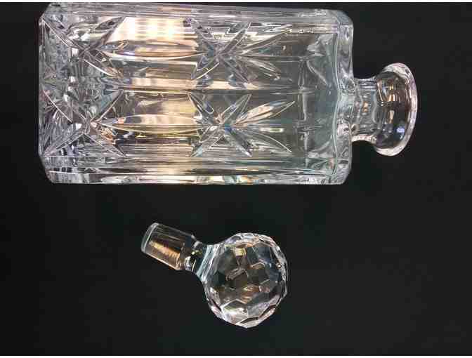 Waterford Crystal Decanter w/Squared Sides