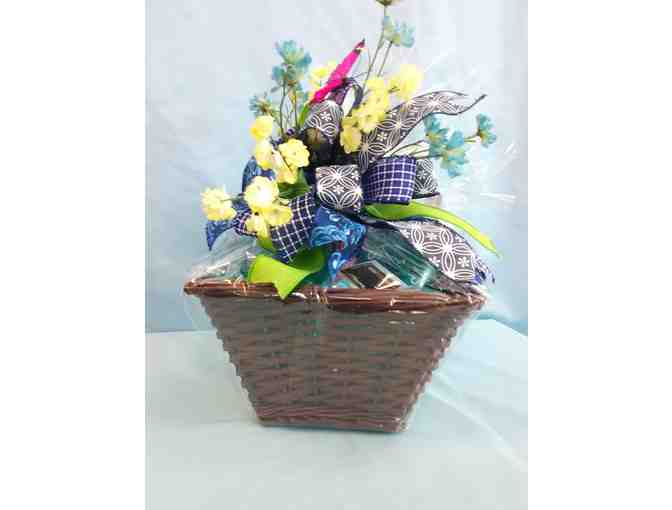 Basket of Hair and Skin Care Products