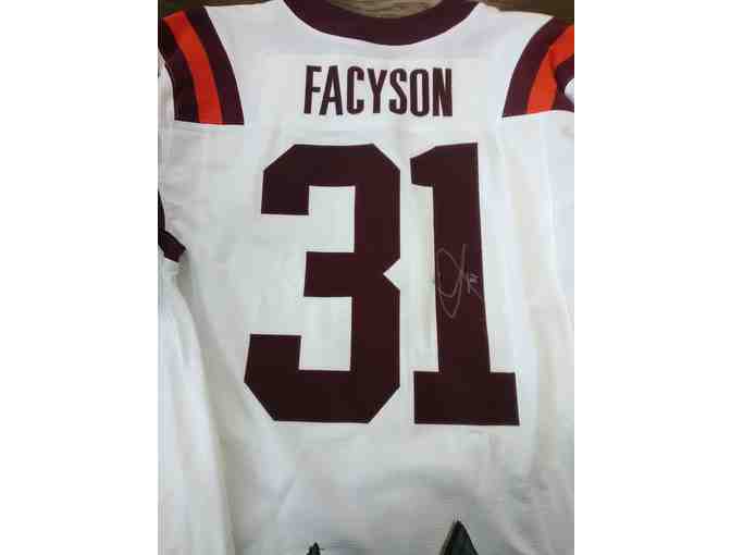 Autographed Brandon Facyson Jersey