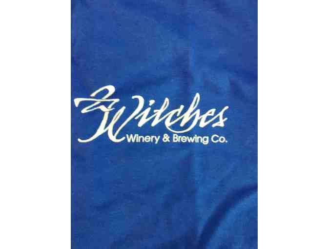 1 Men's and 1 Women's  2 Witches Winery and Brewing Co. T-Shirts