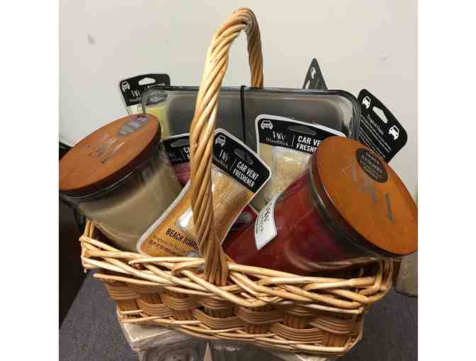 Woodwick Candles Gift Basket
