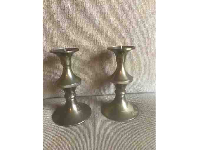Brass Candle Holders - Photo 1