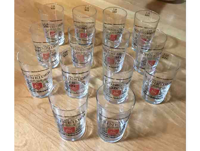 Set of 14 Michel Schneider Zell/Mosel wine tasting glasses - Photo 3