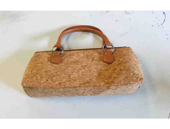 Cork Wine Bottle Handbag