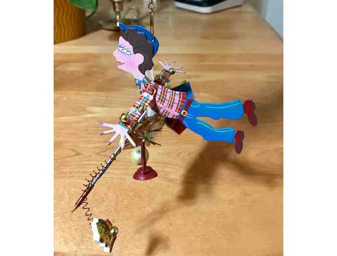 Silvestri Fanciful Flights Fisherman Ornament