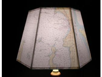 Nautical Lampshade from BlackCat Lampshades