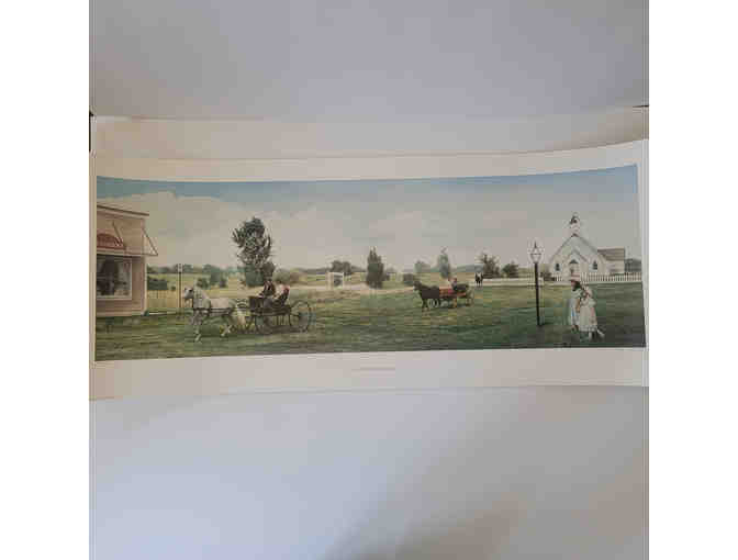 Country Memories signed print from Living History Farms