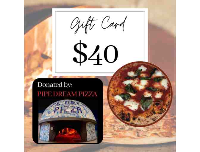 Wood Fired Neopolitan Pizza from Pipe Dream Pizza