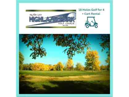 18 Holes of Golf for 4 + Cart Rental