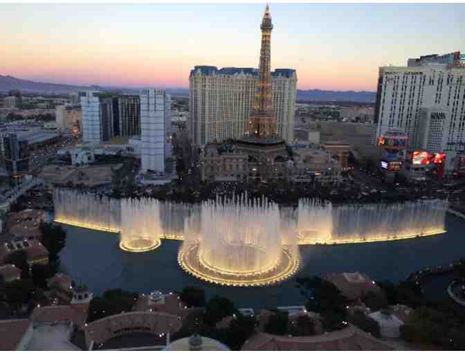 Bellagio Premier Fountain View Suite & Shadow Creek Golf Package for TWO