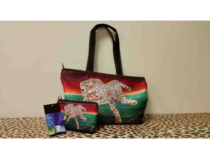 Salvador Kitti Large Tote with a Travel Pouch