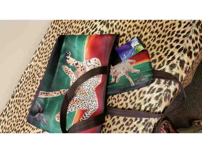 Salvador Kitti Large Tote with a Travel Pouch