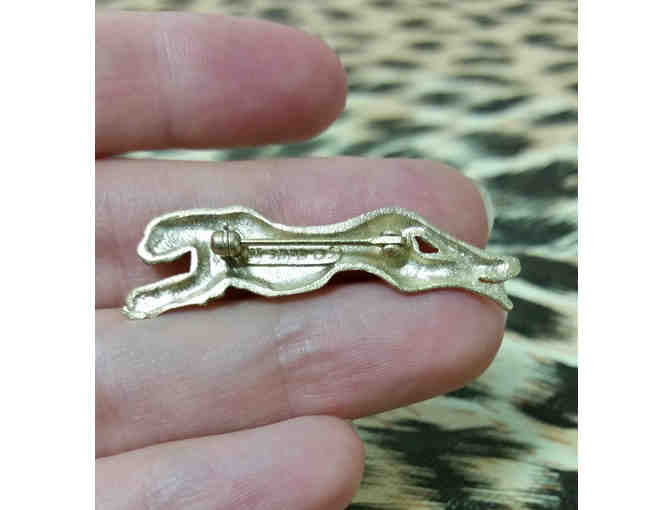 Limited Edition Gold Cheetah Pin