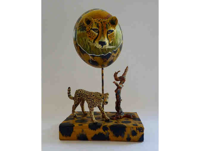 Cheetah in the World by Mona Burkard