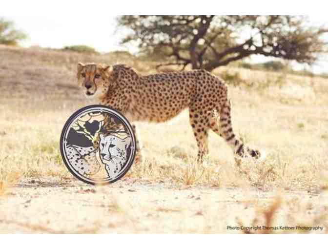 Cheetah Clock - stainless steel, hand-finished