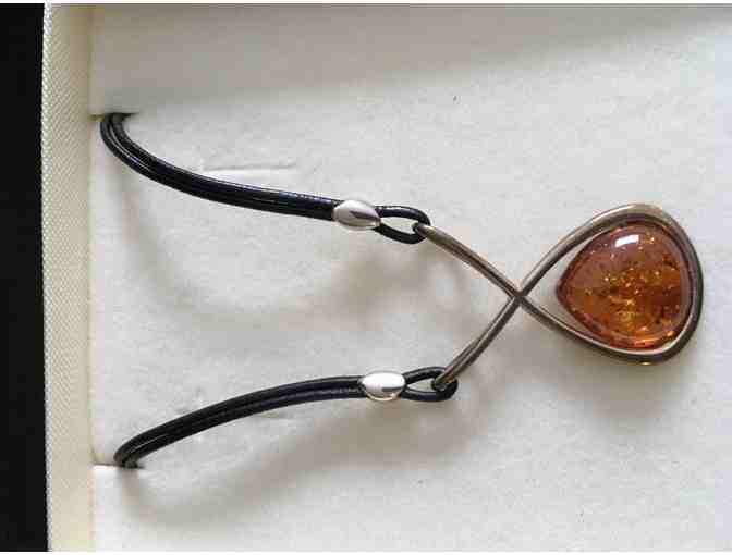 Amber Pendent by APART Jewelry