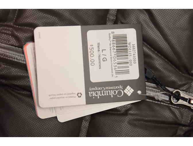 Outdry Ex Columbia Titanium Diamond Insulated Mens Large Jacket