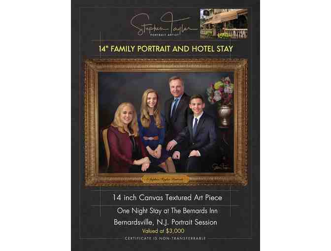 Family Portrait and Hotel Stay