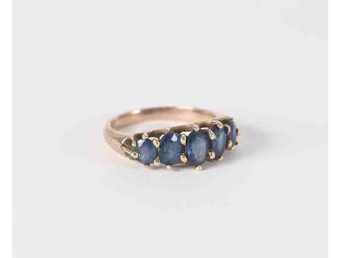Gold and Sapphire Ring