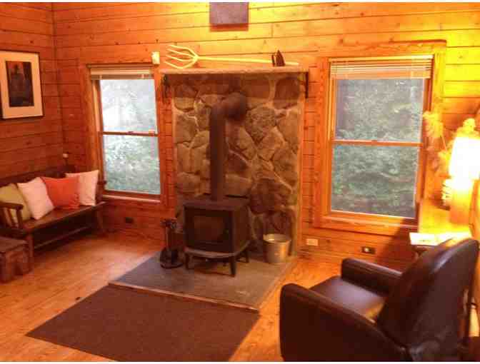 A Getaway at lovely log home in Warwick NY - 4 nights including a weekend.