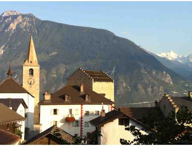 10 Days in Swiss Chalet in Venthone, Switzerland