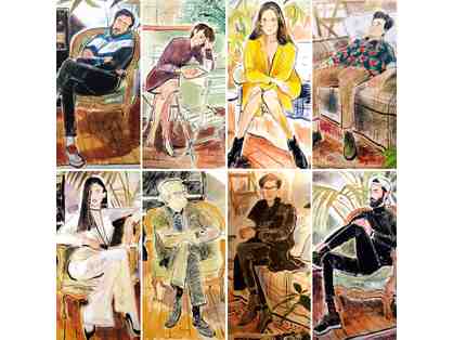 A Custom Portrait based on a Photograph by Louis Thomas