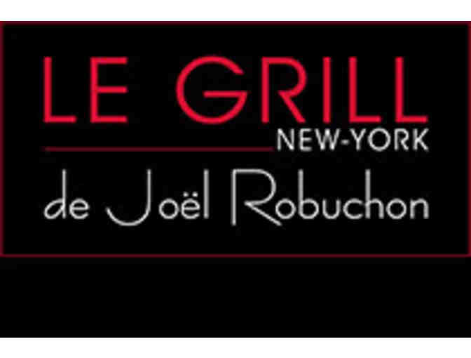 A dinner for 4 at Le Grill prix fixe and a bottle of wine