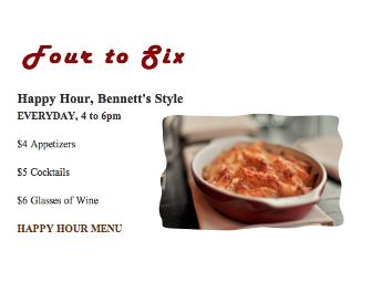 Bennett's Pure Food Bistro on Mercer Island:  Gift certificate for $100