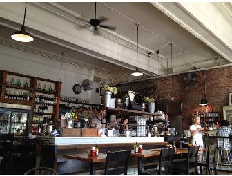 Oddfellows Cafe on Capitol Hill:  $50 Gift Card