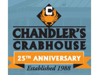 Daniel's Broiler, Chandler's Crabhouse, Spazzo, and Gretchen's:  $100 Gift Card
