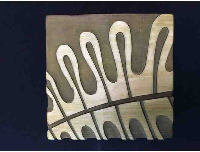 Larry Fielder 'Abstract Leaf Forms'