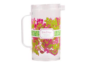 Lilly Pulitzer Acrylic Pitcher & Tumblers