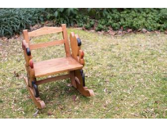 Wooden Rocking Chair from Thailand