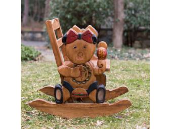 Wooden Rocking Chair from Thailand