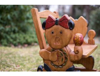 Wooden Rocking Chair from Thailand