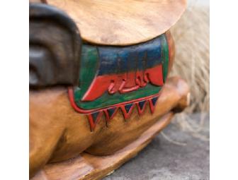 Wooden Rocking Elephant from Thailand